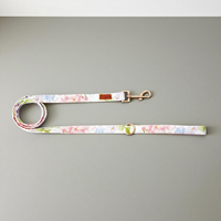 Taille S, élégant et luxueux, personnalisé, moderne, imprimé de fleurs, coton doux, respirant, léger, fermeture à boucle réglable