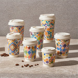 Low MOQ Custom Logo Kraft Paper <b>Cups</b> 8oz/12oz/16oz <b>Disposable</b> Packaging Coffee <b>Cups</b> for Tea and Coffee Shops - Product Image 6