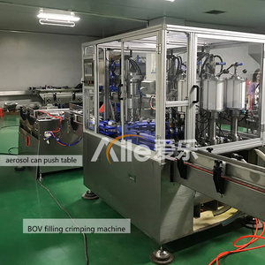 Chất lượng cao khí nén tự động thủy tinh Aerosol điền Uốn Tóc bồng Máy mỹ phẩm Aerosol dây chuyền sản xuất - Product Image 3