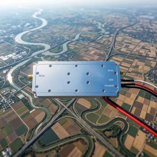 Bochuang SpaceTime BC5658 5G-6G FPV Broadband Power Amplifier Aerospace RF Signal Enhancement Repeater GAN Multi Chip Module