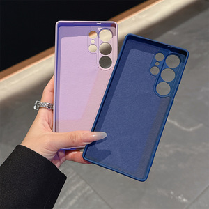 Per <span class=keywords><strong>Samsung</strong></span> S25 S24 S23 <span class=keywords><strong>S22</strong></span> S21 S20 S20 <span class=keywords><strong>Ultra</strong></span> liquido <span class=keywords><strong>silicone</strong></span> wireless ricarica custodia magnetica del telefono - Product Image 2