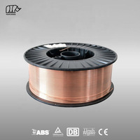 Fil de soudage MIG ER70S-6 en acier doux SG2 cuivré, 0,8 mm, 1,0 mm, 1,2 mm, 1,6 mm, bobine de 250 kg, protection au gaz CO2, vente directe usine