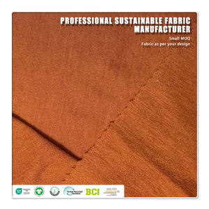 Tissu jersey écologique extensible respirant et isolant thermiquement 60% coton 40% modal pour bébé - Product Image 2