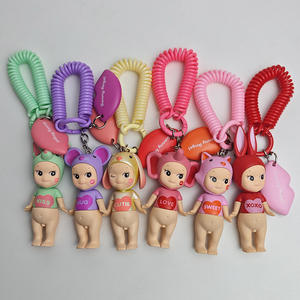 Sunny Angel's <span class=keywords><strong>Kiss</strong></span> Series Mini Character PVC Fashion Blind Box Kawaii Decorado Mystery Gift PARA EL Día de San Valentín - Product Image 2