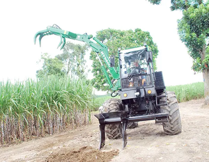 รถตักอ้อย HY9600 <span class=keywords><strong>4WD</strong></span> ในการจัดการที่มีประสิทธิภาพเครื่องจักรกลการเกษตรการดำเนินงานที่มั่นคง - Product Image 5