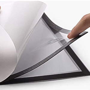 Magneti per frigo Strog A4 cornice magnetica per foto certificato magnetico porta insegne - Product Image 1
