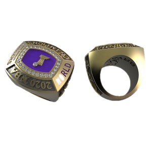 Bague de championnat des Lakers de Los Angeles 2020, accessoire pour homme, vente chaude, fabrication sur mesure - Product Image 2