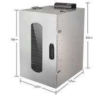 Déshydrateur alimentaire pour fruits et légumes, machine à déshydrater les tomates avec plateau, usage domestique, 220V/110V, garantie 1 an