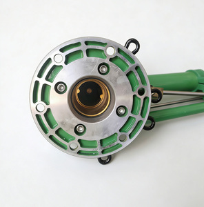 Aspersor de Turbina Metálico con Rotación de 360° y Alcance Ajustable de 0-48°, Nuevo, Ahorrador de Agua, para Uso Agrícola, Sistema de Riego con Bomba - Product Image 5