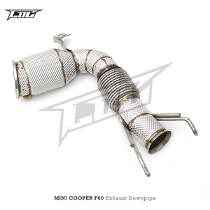 Tuyau d'échappement droit COC à débit libre pour <span class=keywords><strong>MINI</strong></span> <span class=keywords><strong>COOPER</strong></span> COUNTRYMAN JCW F60 2.0T 2017-2021304 tuyau d'échappement en acier inoxydable - Product Image 5