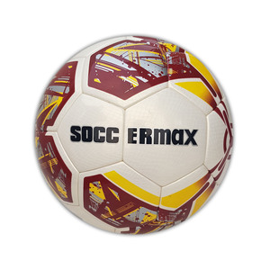 Wembley Sports Official Size 4 & 5 Soccer Balls PU <b>Leather</b> <b>Football</b> for Outdoor Use - Product Image 1
