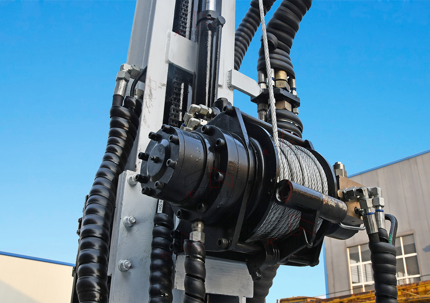Wireline Diamond Prospecting Core Drill Rig Machine Light Weight Jcd150