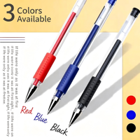 Stylo Gel à Capuchon en Gros 1560 Pointe Fine 0,5 mm Écriture Fluide avec Capuchon Coulissant Fournitures de Bureau Scolaires Étudiant Lot de Stylos 2880 pièces