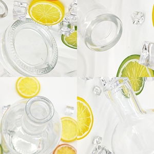 Usine de fabrication de bouteilles de vin en <span class=keywords><strong>verre</strong></span> Vodka Whisky <span class=keywords><strong>Rhum</strong></span> Bouteille en <span class=keywords><strong>verre</strong></span> de spiritueux noir clair avec liège - Product Image 6