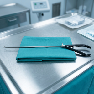 Laparoscopic Needle Holder Instrument Storz Type <b>Manual</b> Stainless Steel CE Certified ... - Product Image 2
