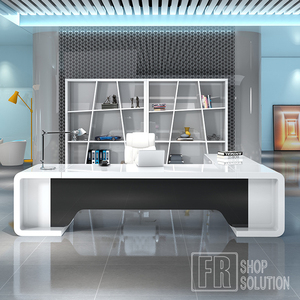 Professionnel de <span class=keywords><strong>Bureau</strong></span> En Forme De <span class=keywords><strong>L</strong></span> <span class=keywords><strong>Bureau</strong></span> Table Classique Meubles Commerciaux D'approvisionnement D'usine - Product Image 2