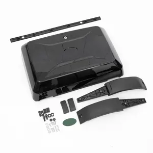Glossy Black Side Mounted Gear Carrier For Land Rover Defender 2020