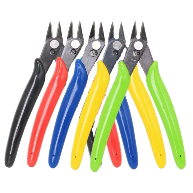 Mini Pliers Multi Functional Tools Electrical Wire Cable Cutters Cutting Side Snips Flush Stainless Steel Nipper Hand Tools