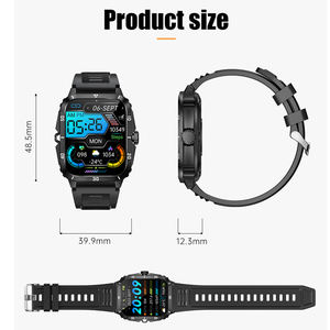 Reloj Inteligente Deportivo KT71 a Precio Económico, Similar al HK9 Ultra 2 T900 Pro Max, con Aplicación L Dafit, Resistente al Agua 3ATM <span class=keywords><strong>para</strong></span> Natación, Reloj Inteligente de Moda <span class=keywords><strong>para</strong></span> Hombre - Product Image 6