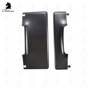 Phụ Kiện Nội Thất Ô Tô Nắp Lưng Màn Hình Sợi Cacbon Khô Cho Tesla Model 3 Model Y 2017 + - Product Image 3