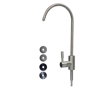 Grifo Purificador de Agua de Acero Inoxidable 304, Monomando, Montaje en Encimera, Giratorio, Grifo de Cocina Moderno con Válvula de Cerámica - Product Image 1