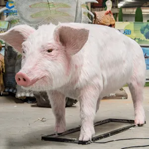 JN-Z23J25 High Simulation Pig Model Realistic Animal High Quality Model Lifesize