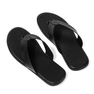 Chanclas Antideslizantes para Hombre, Diseño Abierto, Parte Superior de PU, Suela de Goma, Ligeras, para Playa y Verano - Product Image 4