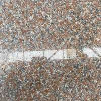 Dalle de granit Wulian rouge poli de haute qualité, moderne, durable, écologique, légère, avec garantie de 3 ans, découpée sur mesure pour escaliers