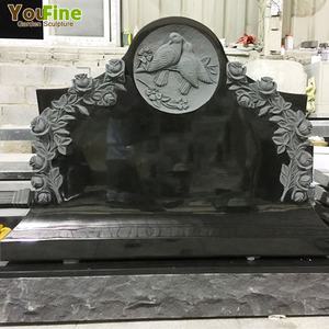 หินแกรนิตสีขาวข้ามรูปหลุมฝังศพเพื่อขาย - Product Image 6