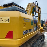 Excavatrice Komatsu PC160 d'occasion à faible nombre d'heures, 16 tonnes, godet de 0,65 m, économie de carburant, prête à être expédiée