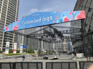 Braguero de espiga de escenario de aluminio duradero de alta calidad para eventos escenario de aluminio de boda para concierto - Product Image 4