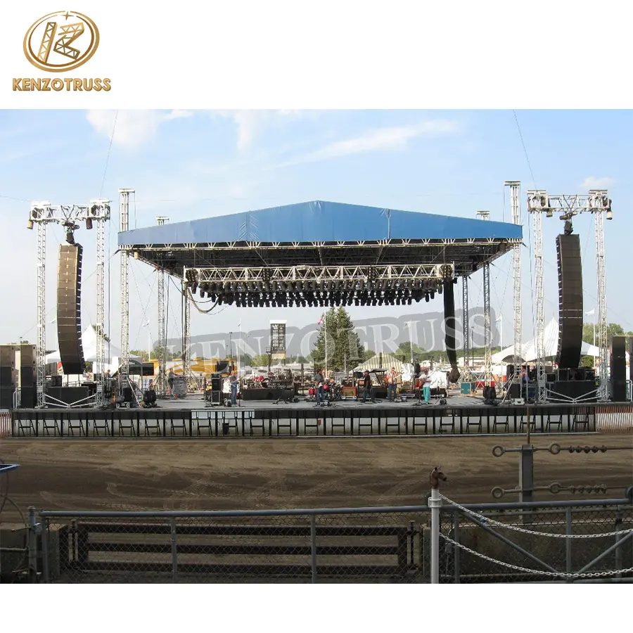 Concert Light Truss Roof Outdoor Stage Truss System for Sale