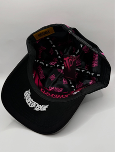 2025年高品质全新原装。 适合所有讨厌我们的人的达尼帽 3D 刺绣徽标仿旧弧形帽檐高帽 - Product Image 6