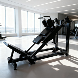 Chuyên Nghiệp Chất Lượng Cao Phòng Tập Thể Dục Thiết Bị Tập Thể Dục-Thương Mại Sử Dụng Có Thể Điều Chỉnh Chân Thép Máy Ép Với Tấm Nạp Hack Squat - Product Image 2