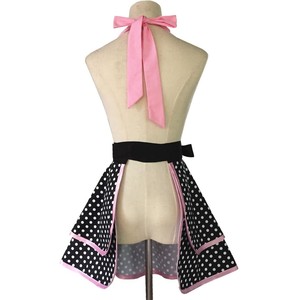 <span class=keywords><strong>Tablier</strong></span> en coton à pois imprimé pour la cuisine, la peinture, le nail art, la pâtisserie, les tâches ménagères, jupe <span class=keywords><strong>de</strong></span> travail - Product Image 3