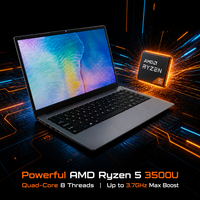 14.1 İnç FHD AMD Ryzen 5 Dizüstü Bilgisayar 8GB RAM 256GB SSD Windows 11 Pro İş Bilgisayarı OEM Toptan