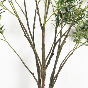 Giá bán buôn nhân tạo Cây Ô Liu chậu cây trang trí nội thất tự nhiên gần mô phỏng Cây Ô Liu - Product Image 4