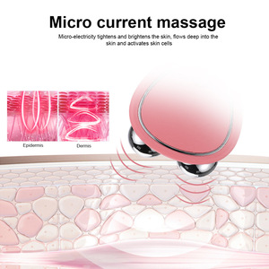 Nouvel équipement de beauté anti-âge, lifting du <span class=keywords><strong>visage</strong></span>, raffermissement de la peau, <span class=keywords><strong>rouleau</strong></span> vibrant, soin de la peau, masseur pour le <span class=keywords><strong>visage</strong></span> et le cou - Product Image 2