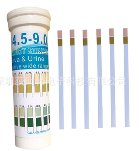 Tiras de prueba de pH de gran oferta 150 piezas de cilindro <span class=keywords><strong>DF</strong></span> 4,5-9,0 papel de prueba de orina de PH - Product Image 3