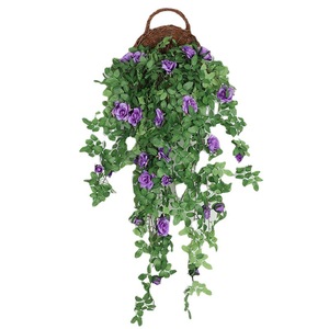 Decoración de Pared con Rosas Artificiales, Guirnalda de Rosas para Esquina, Alta Simulación, Arreglo Floral de Plástico para Interiores, Sala de Estar - Product Image 4