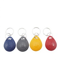 Tarjeta IC/ID sin contacto, llavero inteligente de inducción, sin 2 hebillas, Fudan M1 T5577 EM4305 RFID de alta frecuencia para control de acceso y asistencia