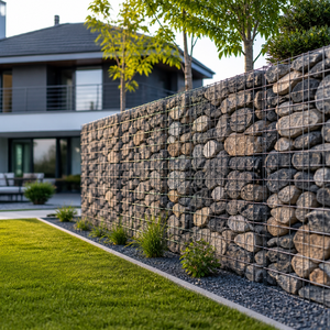 Panier <span class=keywords><strong>gabion</strong></span> galvanisé en treillis métallique hexagonal pour mur de soutènement et cage à pierres anti-érosion - Product Image 2