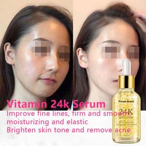 Sérum Essentiel Aide à Réduire les Signes du Vieillissement Répare les Dommages Hydratant Sérum Facial <span class=keywords><strong>Sakur</strong></span> 24K Or Sérum Visage Cosmétiques OEM/ODM - Product Image 2