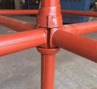 Sistema de Andamios Cuplock Galvanizado en Caliente para Exteriores, Estándar de 4 Metros, para Edificios Residenciales de Gran Altura