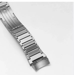 <span class=keywords><strong>Correa</strong></span> de acero inoxidable de lujo para <span class=keywords><strong>Huawei</strong></span> <span class=keywords><strong>Watch</strong></span> GT4 46mm 22mm sin huecos <span class=keywords><strong>Correa</strong></span> Quick Release Quick <span class=keywords><strong>Fit</strong></span> Pulsera de estilo para hombre - Product Image 2