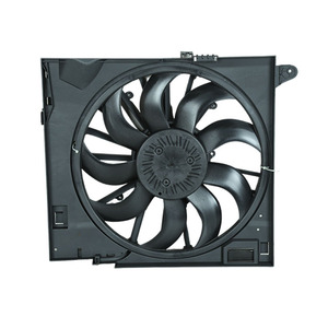 ใบพัดพัดลมสีดำ C2D24142-A แบบไม่มีมอเตอร์พัดลมหม้อน้ำสำหรับรถยนต์จากัวร์ XF2014-2015 XFR2014-2015 XFR-S XJ - Product Image 2