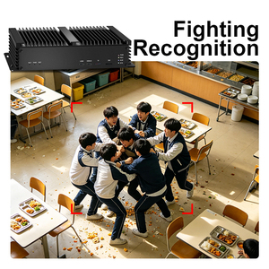 10moons NVR Enregistreur Vidéo Réseau, Reconnaissance de Véhicules, Fiabilité, <span class=keywords><strong>Ordinateur</strong></span> Embarqué Intelligent pour Hôpitaux et Industrie, Identification de Casques - Product Image 5