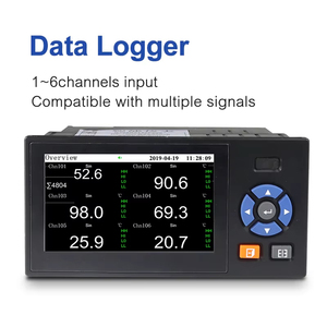 R6200 6채널 범용 데이터 로거 온도 압력 전류 유량 Modbus RTU 모니터링 장비 - Product Image 6