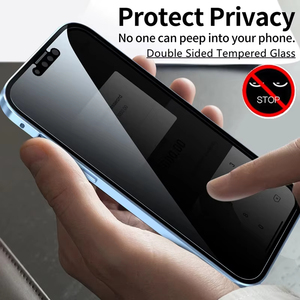 <span class=keywords><strong>Coque</strong></span> de téléphone <span class=keywords><strong>anti</strong></span>-<span class=keywords><strong>espion</strong></span> pour <span class=keywords><strong>iPhone</strong></span> 16, <span class=keywords><strong>coque</strong></span> de téléphone <span class=keywords><strong>anti</strong></span>-<span class=keywords><strong>espion</strong></span> pour <span class=keywords><strong>iPhone</strong></span> 17, protection double face 360°, magnétique - Product Image 5