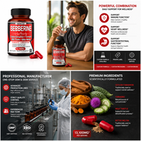 Capsules de Berbérine, Cannelle de Ceylan, Curcuma, Chardon-Marie, Melon Amer – Complément Herbal pour le Métabolisme, la Digestion et le Bien-être Cardiaque